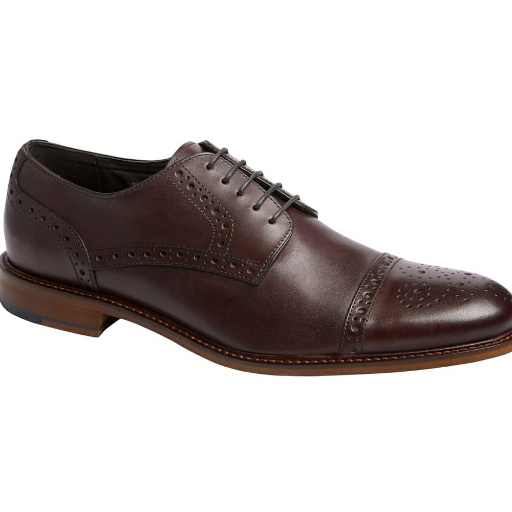 Joseph Abboud Owings Cap Toe Lace Up Oxfords 10